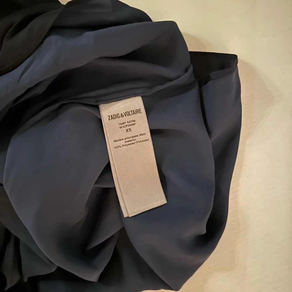 Zadig and Voltaire Tamy Satin blouse. - Picture 8 of 10